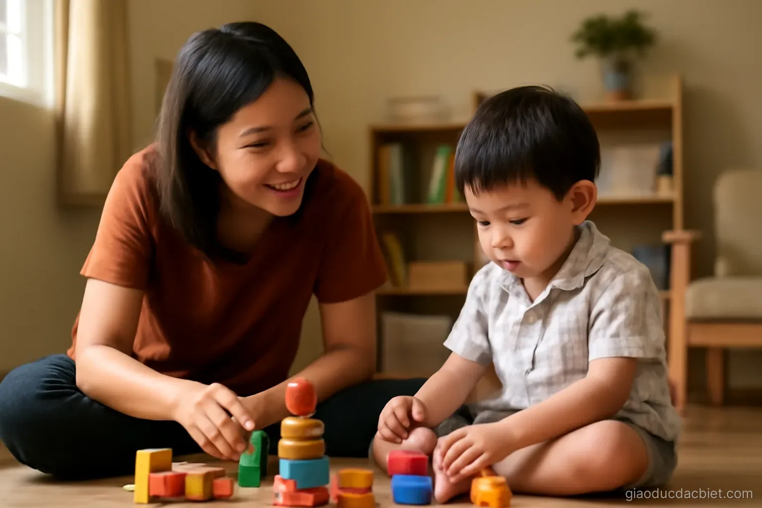 Nói với ông bà và người thân về tình trạng của con