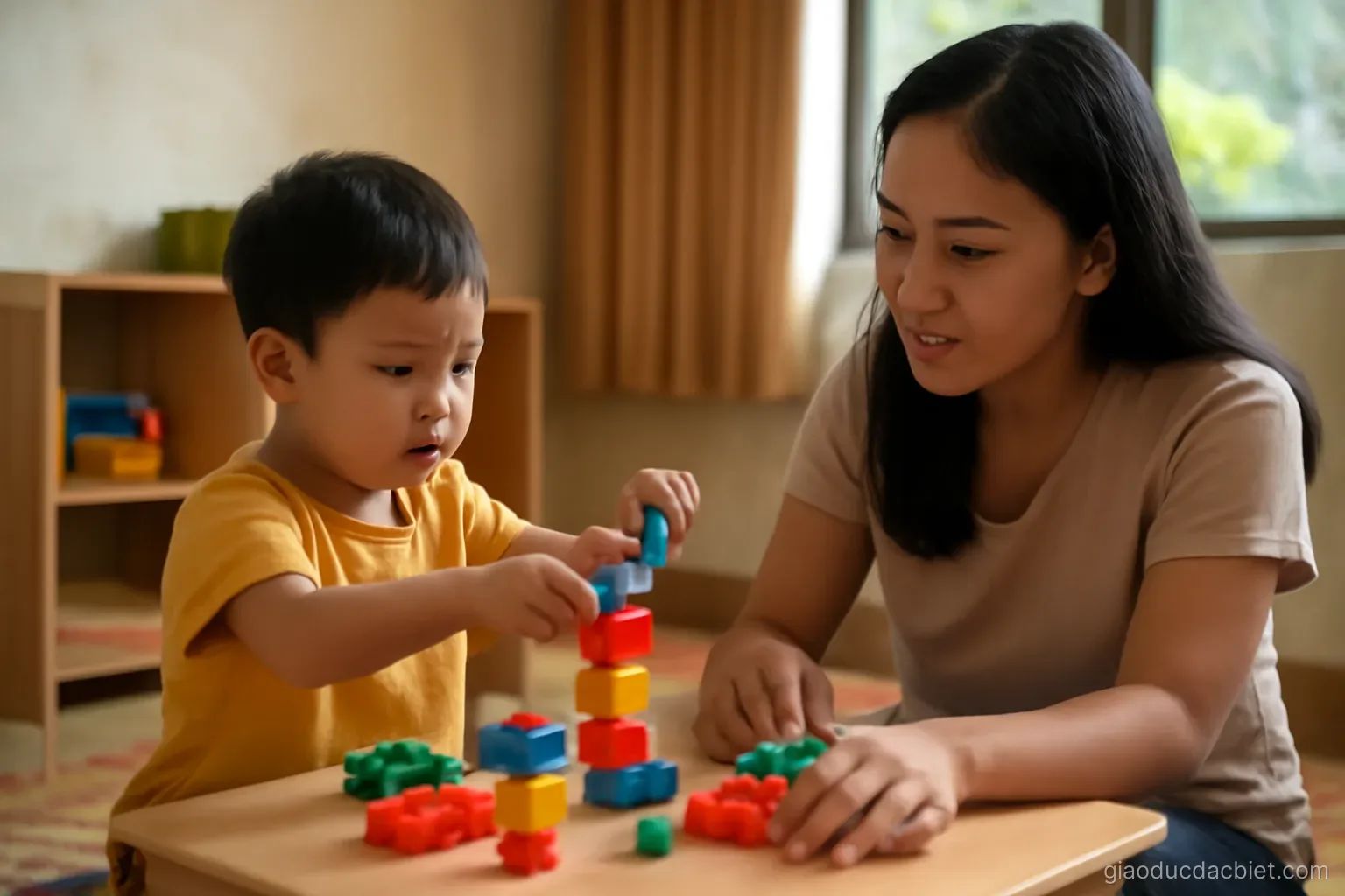 Phối hợp với giáo viên khi con tăng động